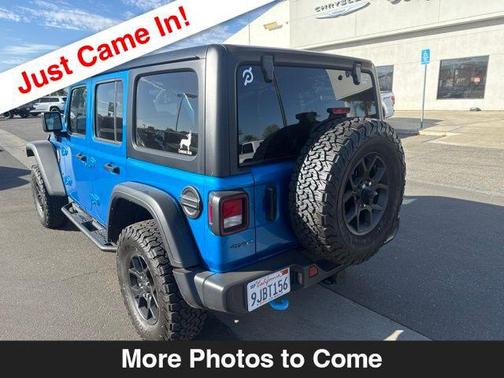 Blue Pearl 2024 Jeep Wrangler 4xe Willys