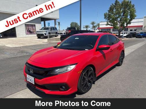Rallye Red 2019 Honda Civic Sport