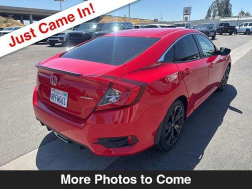 Rallye Red 2019 Honda Civic Sport