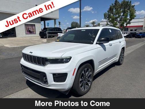 Bright White Clearcoat 2022 Jeep Grand Cherokee L Overland
