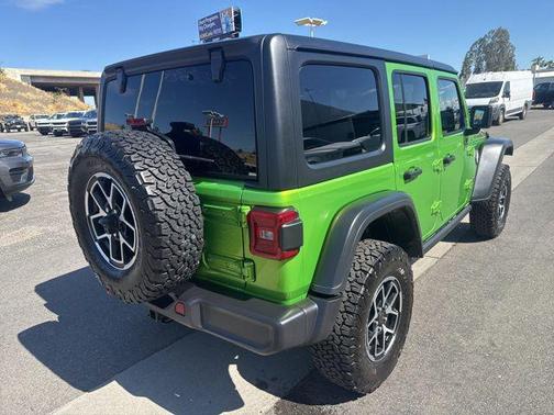 Mojito Clearcoat 2025 Jeep Wrangler Rubicon