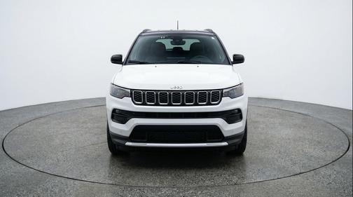 Bright White Clearcoat 2025 Jeep Compass Limited