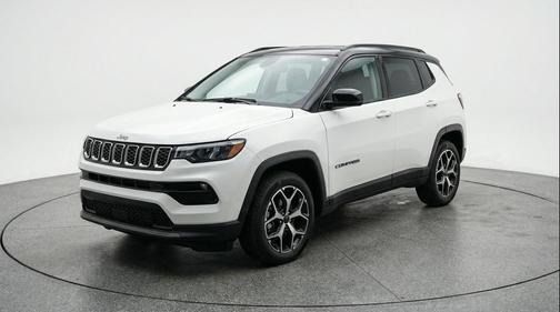 Bright White Clearcoat 2025 Jeep Compass Limited