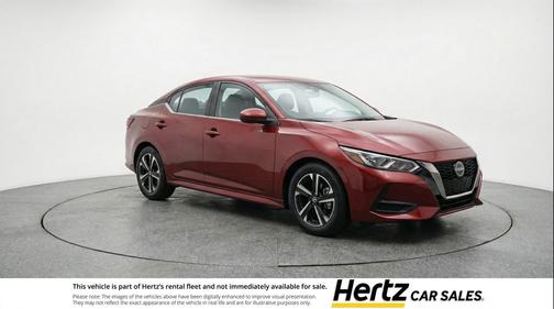 Rosewood Metallic 2025 Nissan Sentra SV
