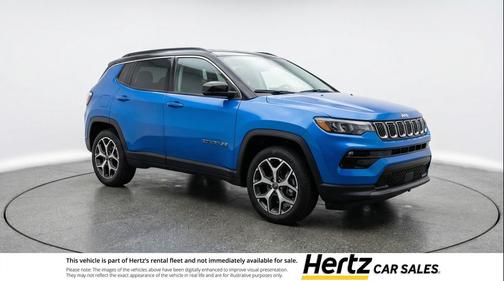 Hydro Blue Pearlcoat 2025 Jeep Compass Limited