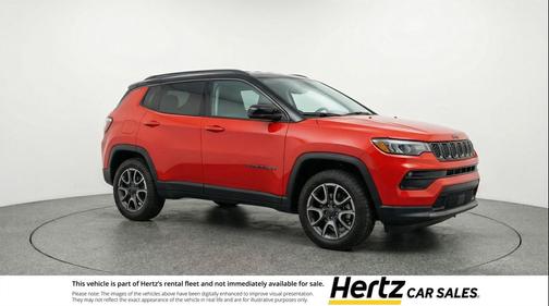 Red Hot Pearlcoat 2025 Jeep Compass Trailhawk