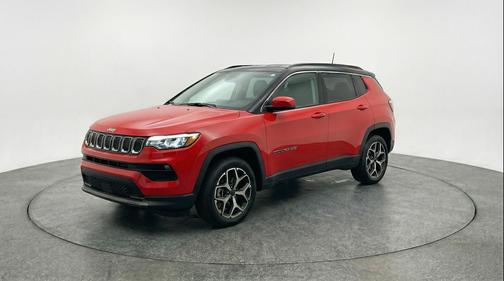 Red Hot Pearlcoat 2025 Jeep Compass Limited