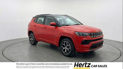 Red Hot Pearlcoat 2025 Jeep Compass Limited