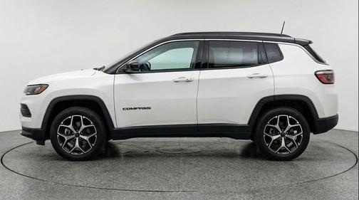 Bright White Clearcoat 2025 Jeep Compass Limited