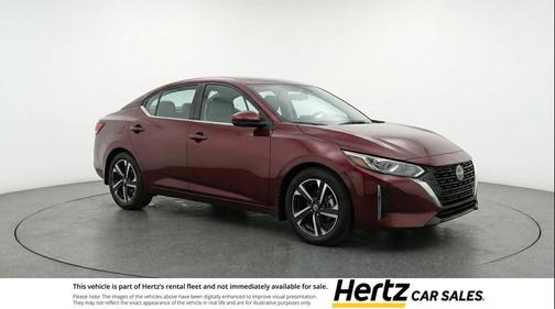 Rosewood Metallic 2025 Nissan Sentra SV