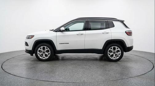 White 2025 Jeep Compass Latitude