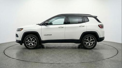 Bright White Clearcoat 2025 Jeep Compass Limited