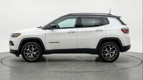 Bright White Clearcoat 2025 Jeep Compass Limited