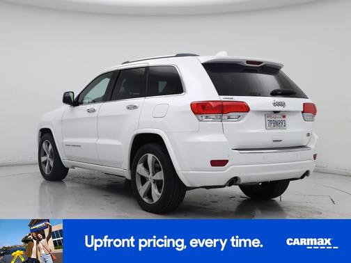 White 2015 Jeep Grand Cherokee Overland