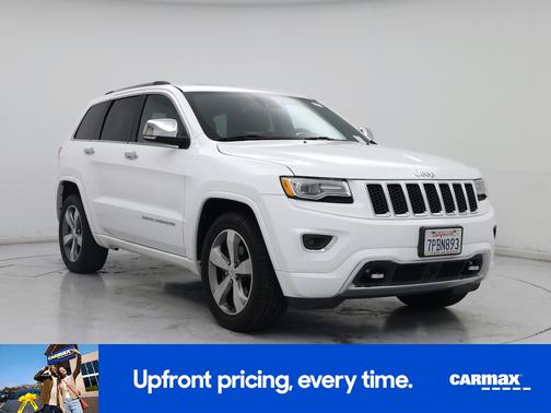 White 2015 Jeep Grand Cherokee Overland
