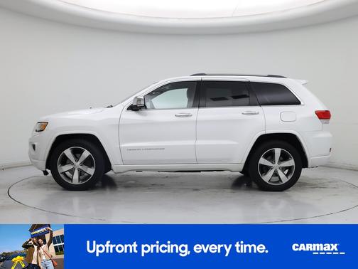 White 2015 Jeep Grand Cherokee Overland