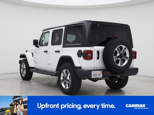 White 2020 Jeep Wrangler Unlimited Sahara
