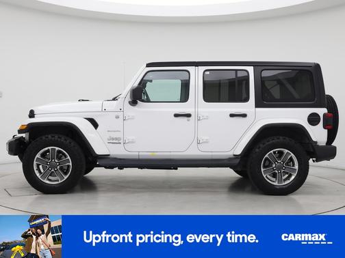 White 2020 Jeep Wrangler Unlimited Sahara