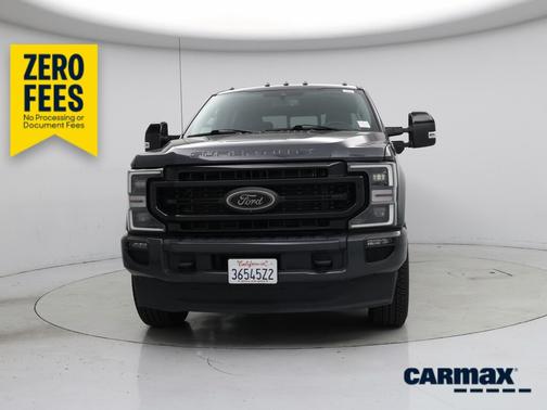 Gray 2021 Ford F-250 Lariat