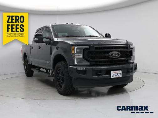 Gray 2021 Ford F-250 Lariat