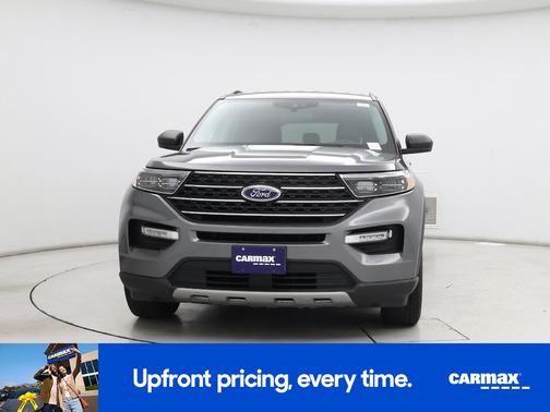 Gray 2022 Ford Explorer XLT