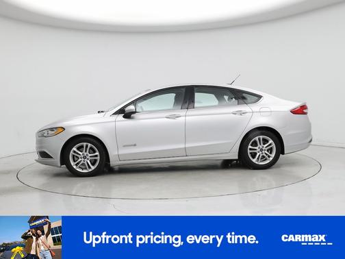 Silver 2018 Ford Fusion Hybrid SE