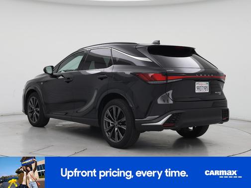Black 2025 Lexus RX 350 F-SPORT Design