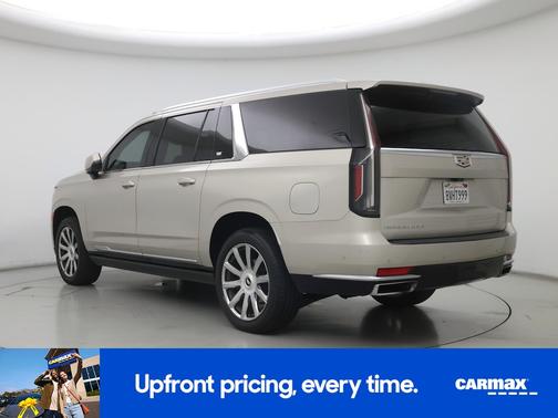 Gold 2021 Cadillac Escalade ESV Premium Luxury Platinum