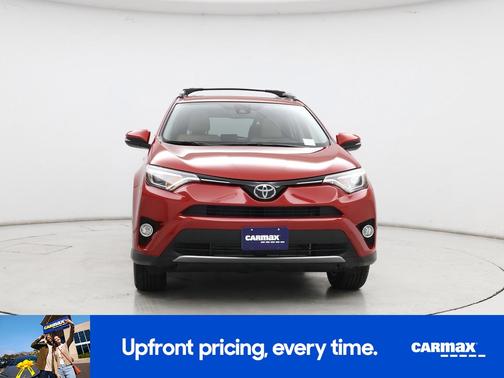 Red 2017 Toyota RAV4 Limited