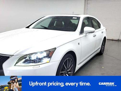 White 2014 Lexus LS 460