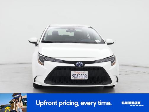 White 2022 Toyota Corolla Hybrid LE
