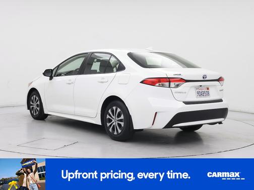 White 2022 Toyota Corolla Hybrid LE