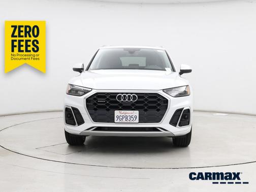 White 2023 Audi Q5 S-Line Premium Plus