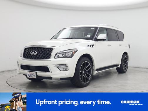 White 2016 INFINITI QX80