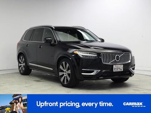 Black 2022 Volvo XC90 Recharge Plug-In Hybrid T8 Inscription