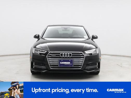 Black 2017 Audi A4 Premium Plus