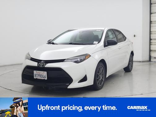 White 2017 Toyota Corolla LE
