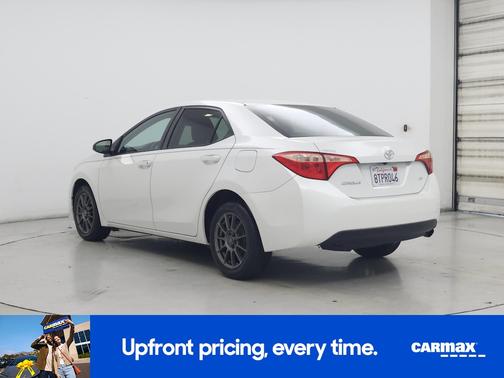 White 2017 Toyota Corolla LE