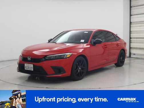Red 2022 Honda Civic Sport