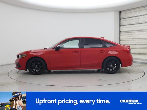 Red 2022 Honda Civic Sport