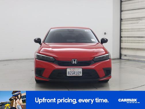 Red 2022 Honda Civic Sport