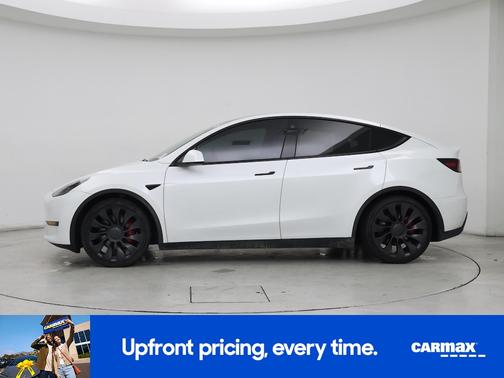 White 2022 Tesla Model Y Performance