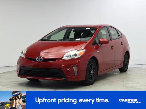 Red 2015 Toyota Prius One