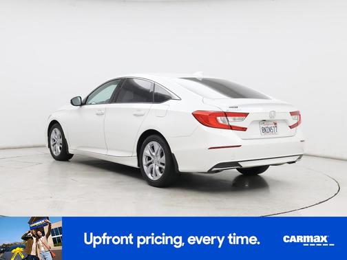 White 2019 Honda Accord LX