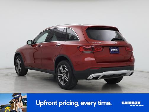 Red 2020 Mercedes-Benz GLC 300