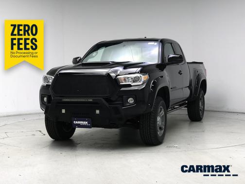 Black 2016 Toyota Tacoma TRD Sport