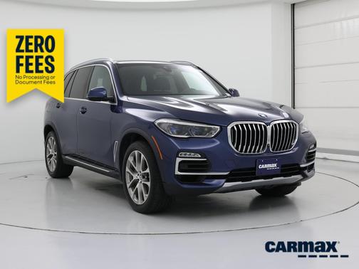 Blue 2020 BMW X5 XDrive50i