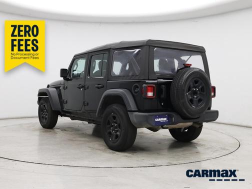 Black 2023 Jeep Wrangler Unlimited Sport