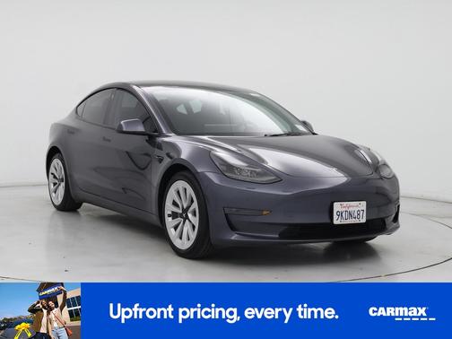Gray 2023 Tesla Model 3