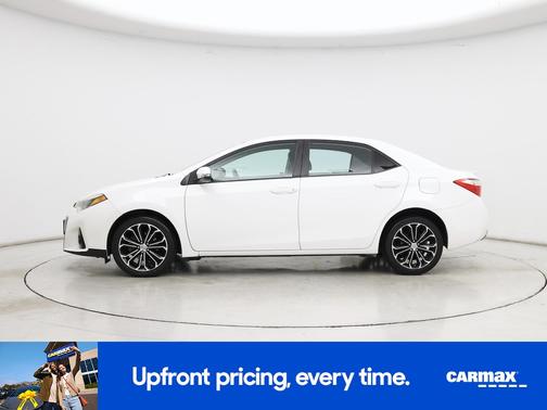 White 2016 Toyota Corolla S Plus